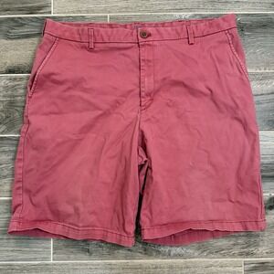 Mens Izod‎ Saltwater Stretch Salmon Shorts 38 / 9.5 Great Condition Beach Golf